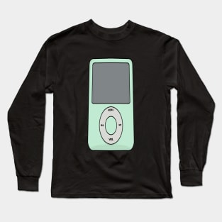 Portable MP3 Player Nostalgic Long Sleeve T-Shirt